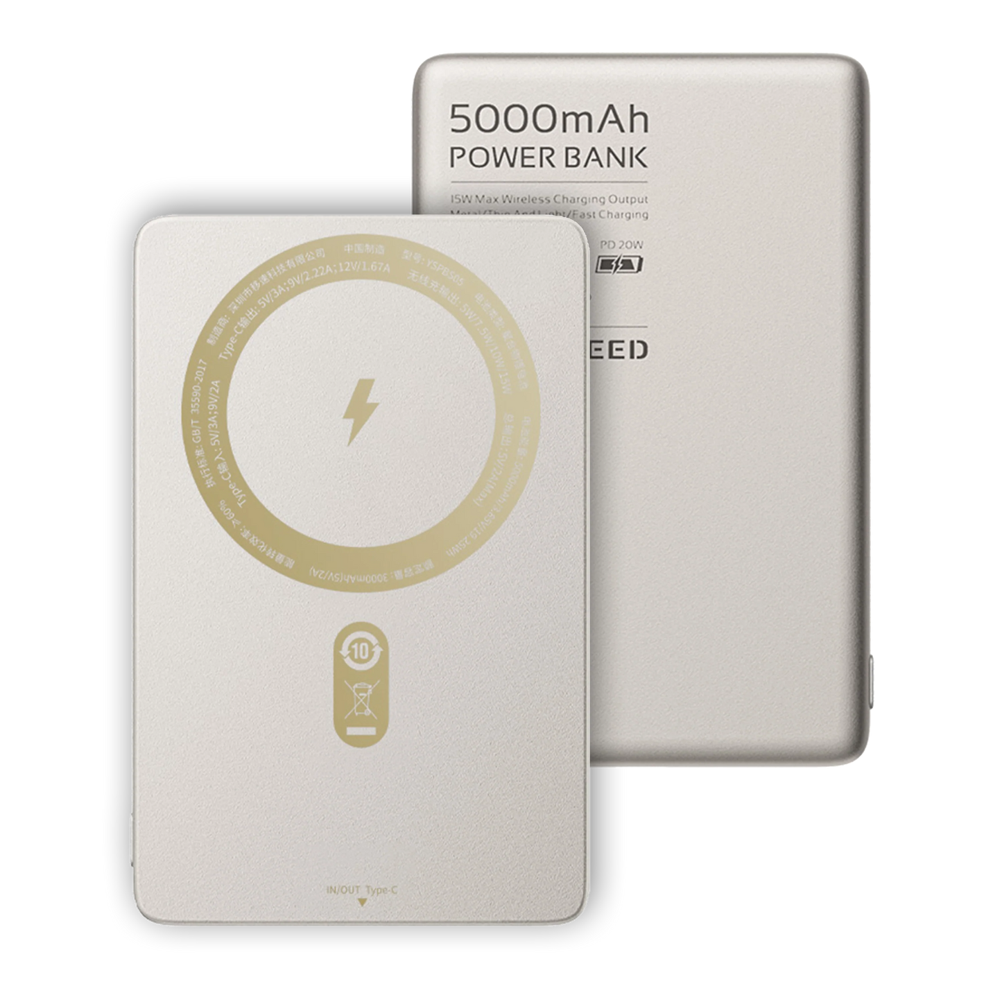 Movespeed S10 Magnetische Power Bank